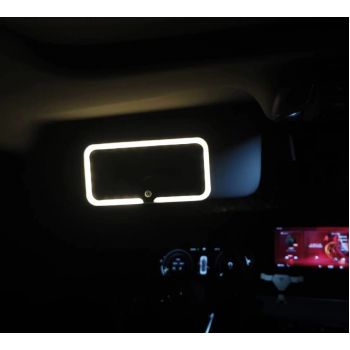 Светодиодное автомобильное зеркало для макияжа  оптом